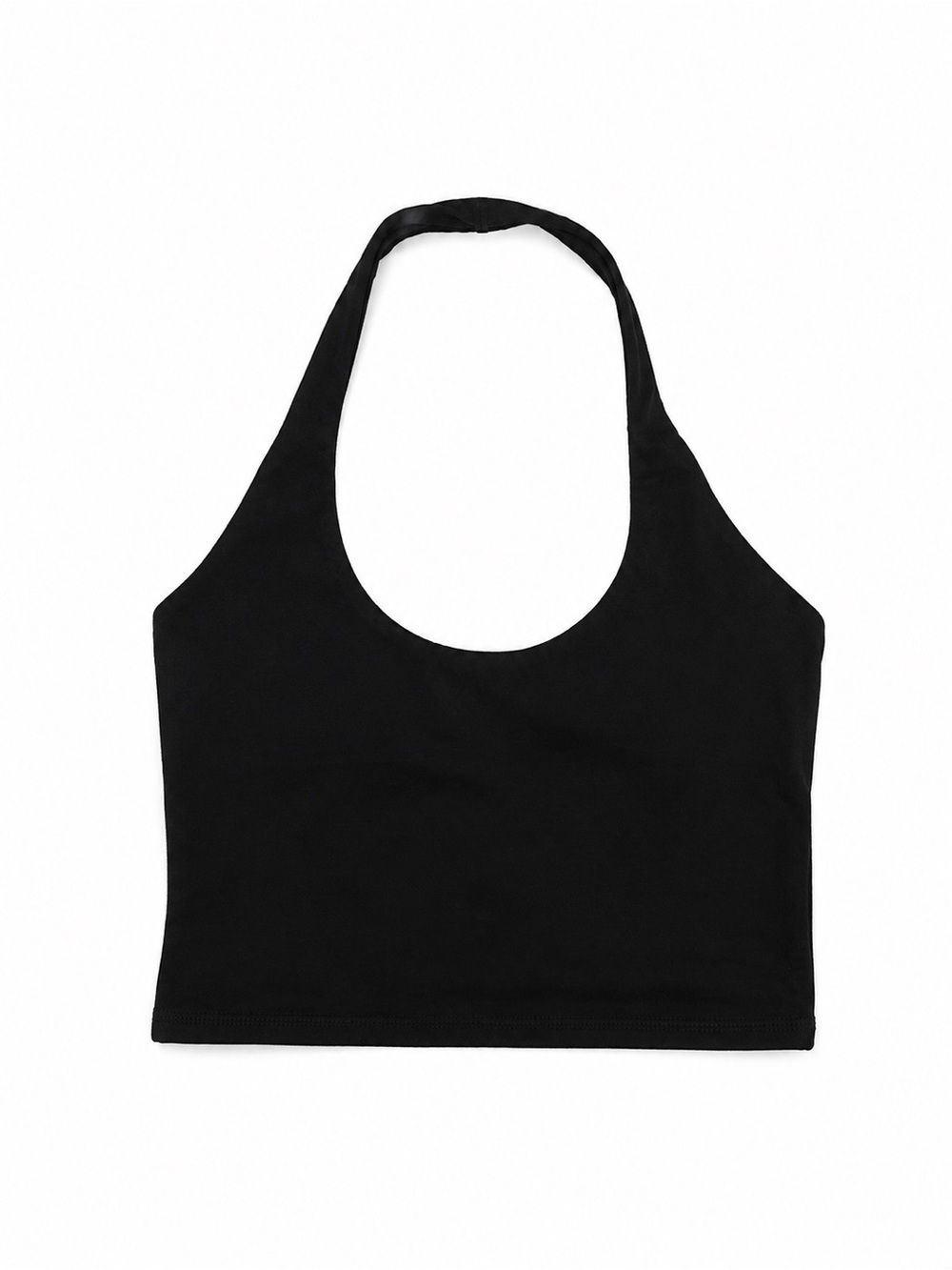 Garage Black Logo Crop Tank